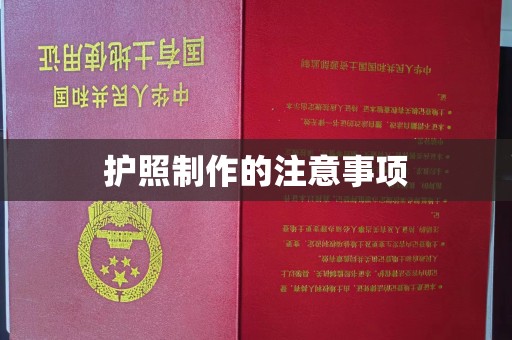 龙潭护照制作的注意事项