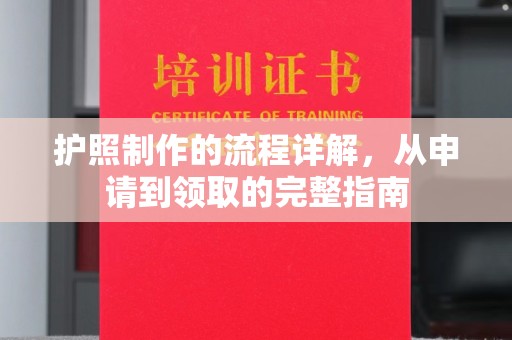 龙潭护照制作的流程详解，从申请到领取的完整指南