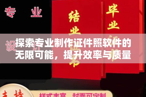 龙潭探索专业制作证件照软件的无限可能，提升效率与质量